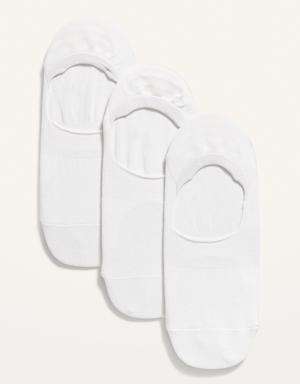No-Show Sneaker Socks 3-Pack white