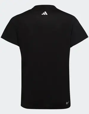 Essentials AEROREADY Regular-Fit Logo Tee