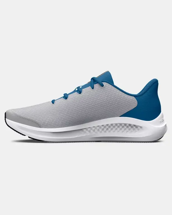 Under Armour Boys' Grade School UA Charged Pursuit 3 Big Logo Running Shoes. 2