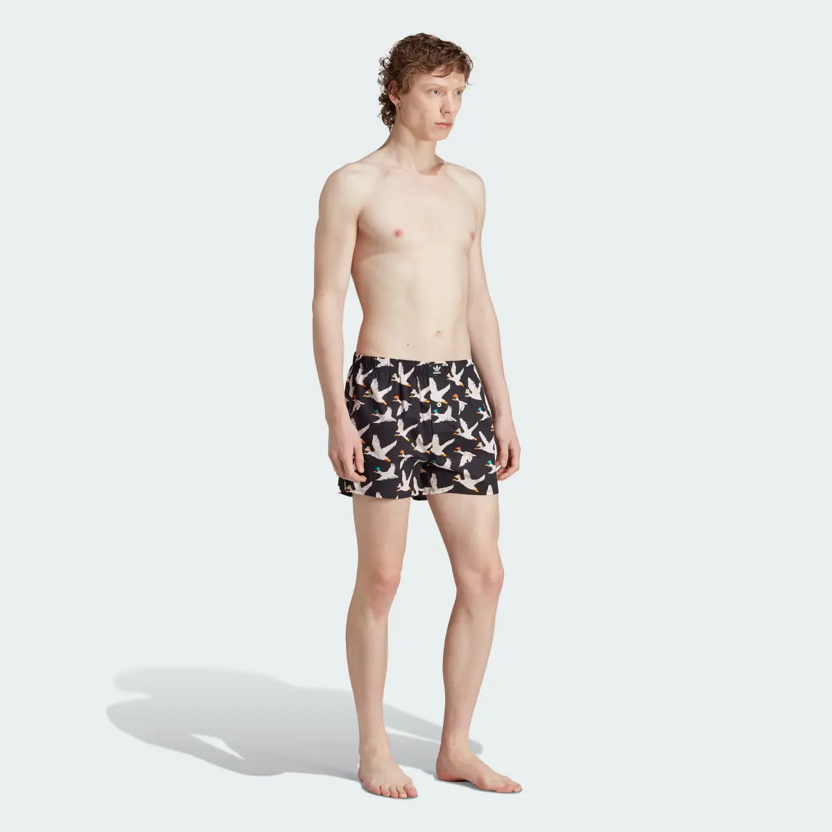 Adidas Bielizna Comfort Core Cotton Icon Woven Boxer 2 Pack. 3