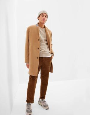 Wide Wale Relaxed Corduroy Pants brown