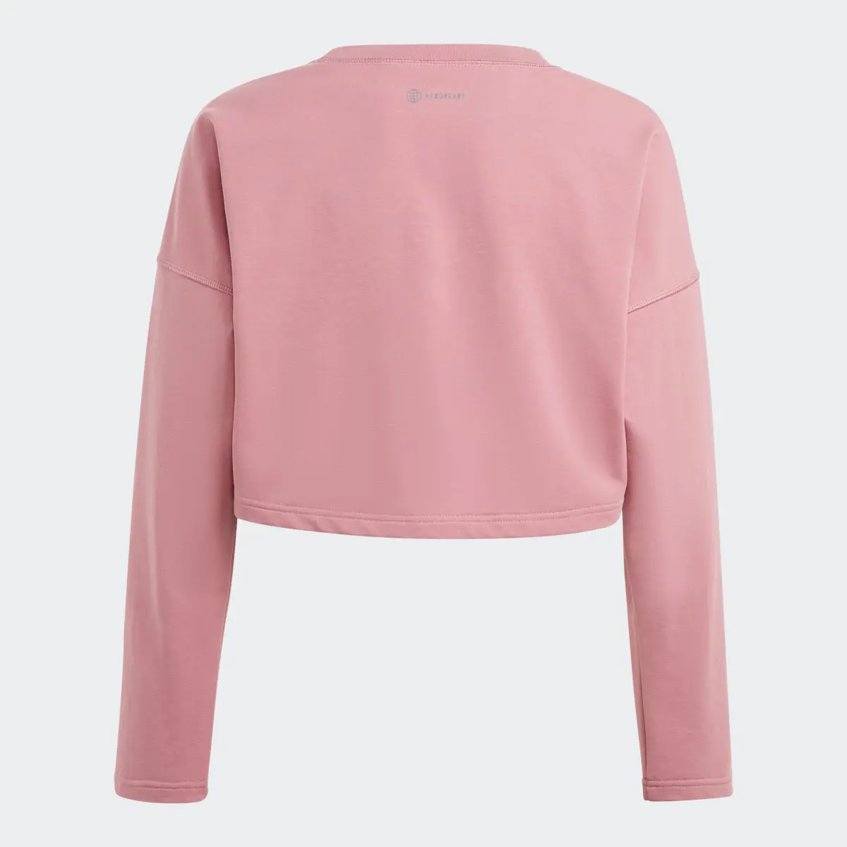 Adidas Yoga AEROREADY Cropped Sweatshirt. 2