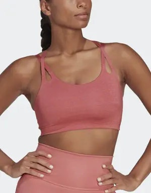 Yoga Luxe Studio Light-Support Fire Bra