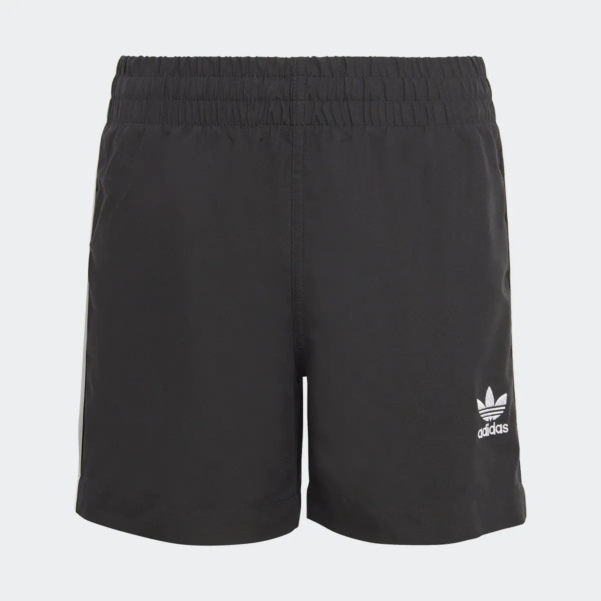 Adidas Originals Adicolor 3-Stripes Swim Shorts. 1