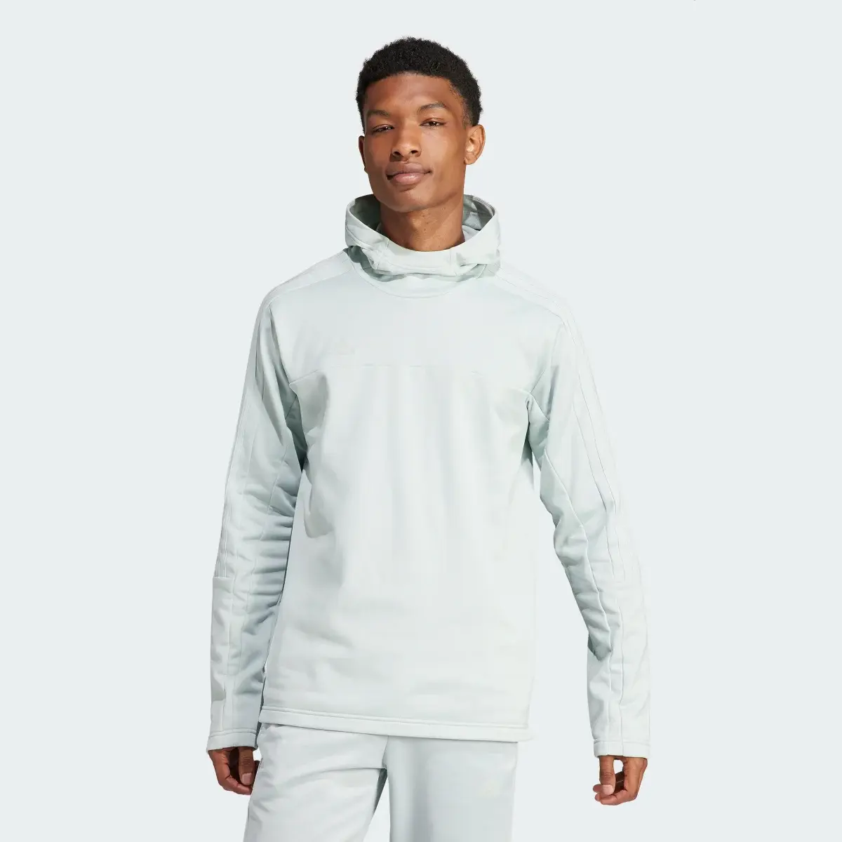 Adidas Tiro Fleece Kapüşonlu Sweatshirt. 1