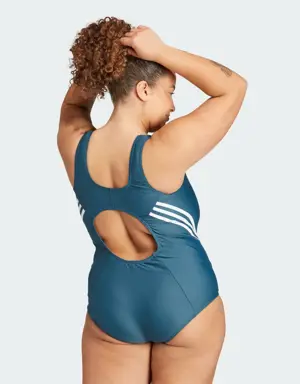 Adidas Maillot de bain 3-Stripes (Grandes tailles). 3 Adidas Maillot de bain 3-Stripes (Grandes tailles). 3