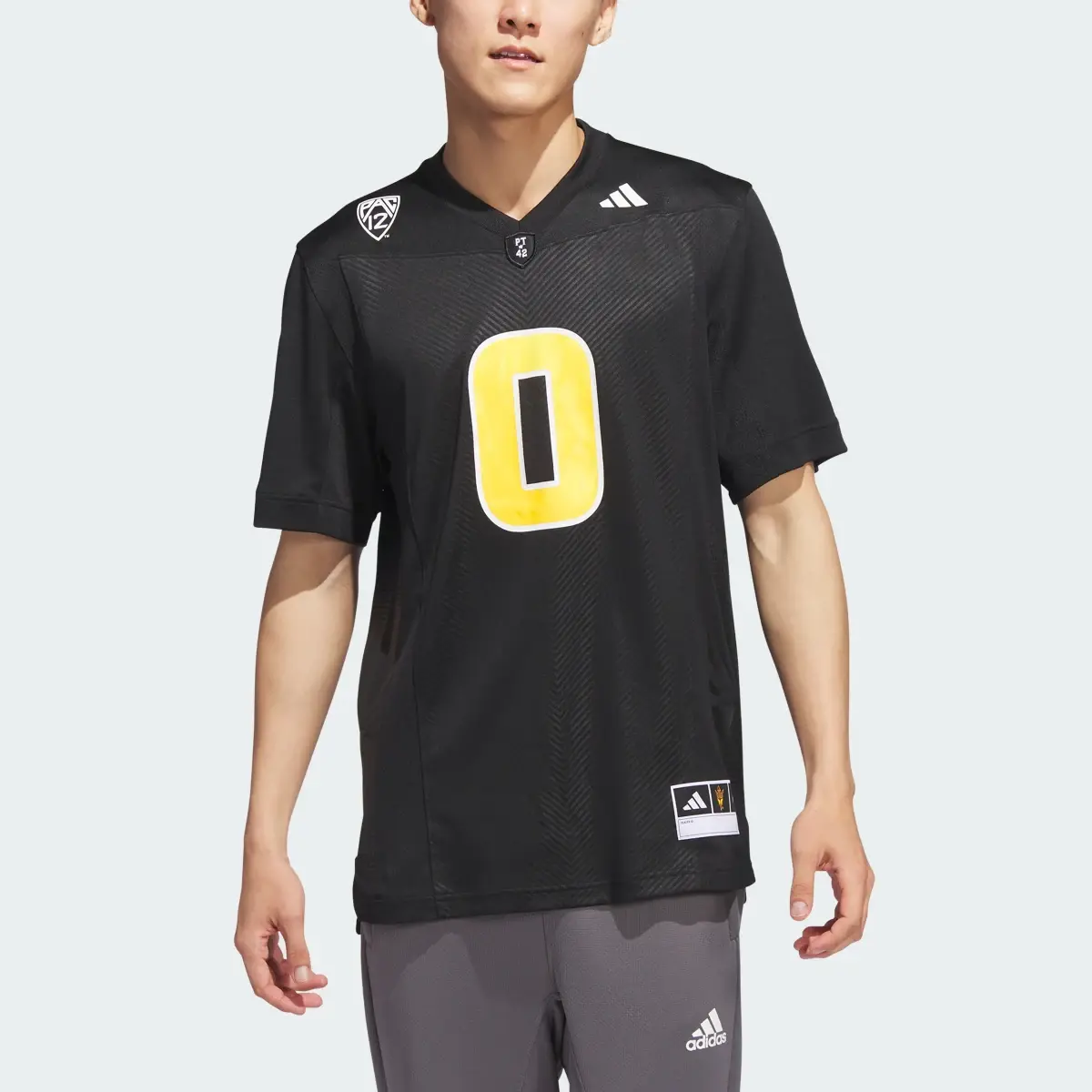 Adidas Arizona State Football Off-Field Ghost Jersey. 1