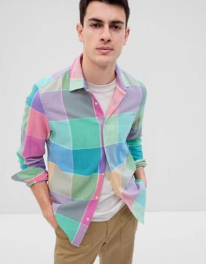Gap Linen-Cotton Shirt multi