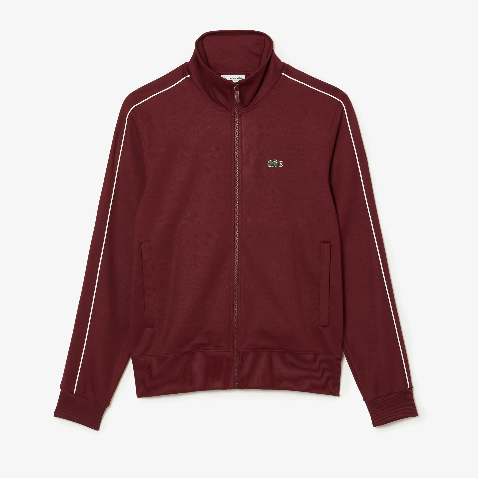 Lacoste Men's Original Paris Piqué Track Jacket. 2