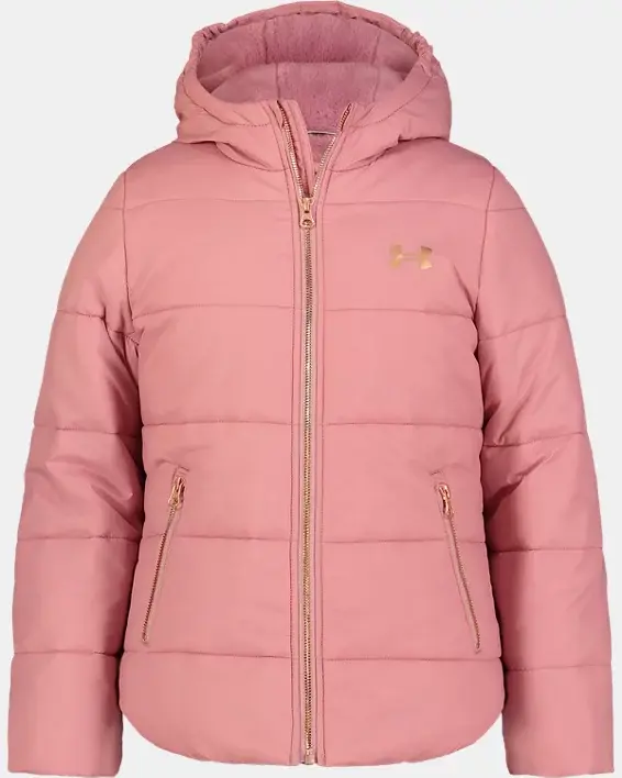 Under Armour Girls' UA Edie Puffer Jacket. 1