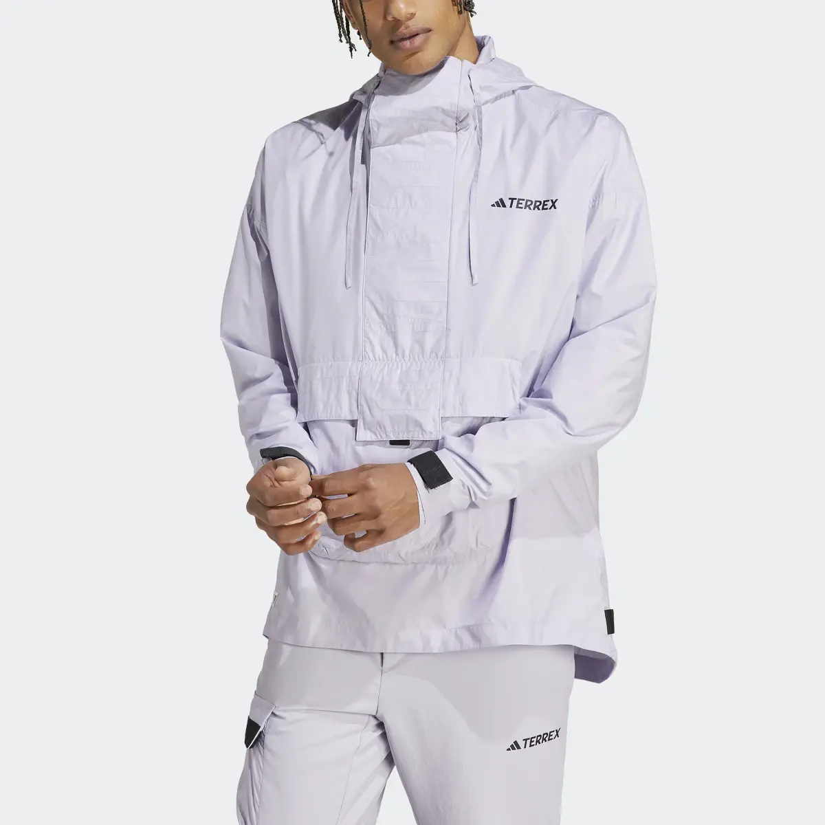 Adidas TERREX Made to Be Remade Wind Anorak. 1