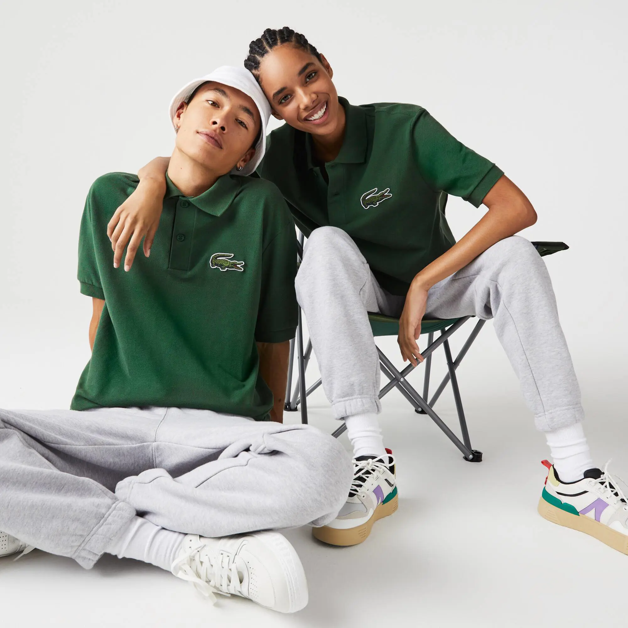 Lacoste Polo Original L.12.12 loose fit crocodile 80's. 1