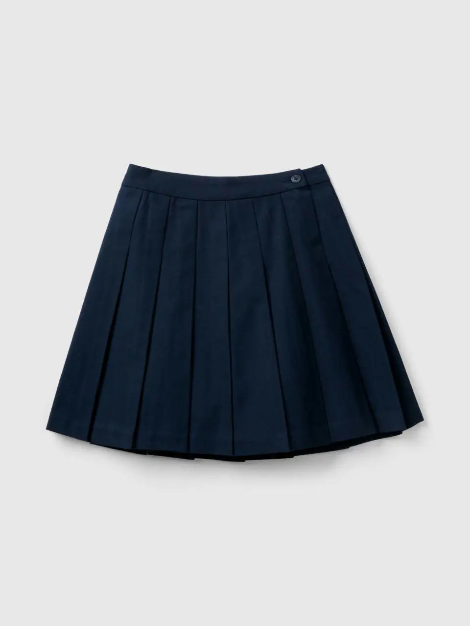 Benetton pleated skirt in flannel. 1