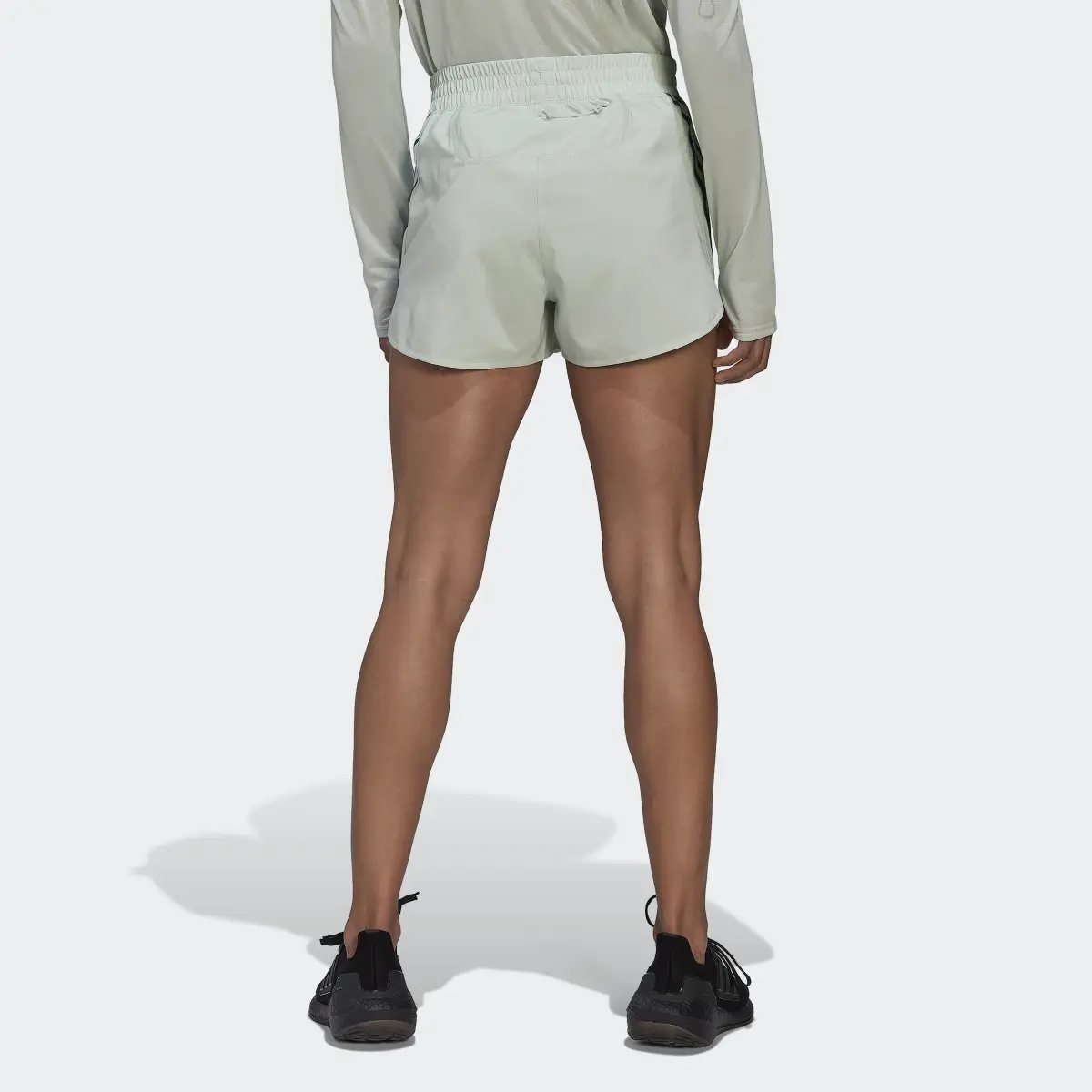 Adidas Run Icons 3-Stripes Running Shorts. 2