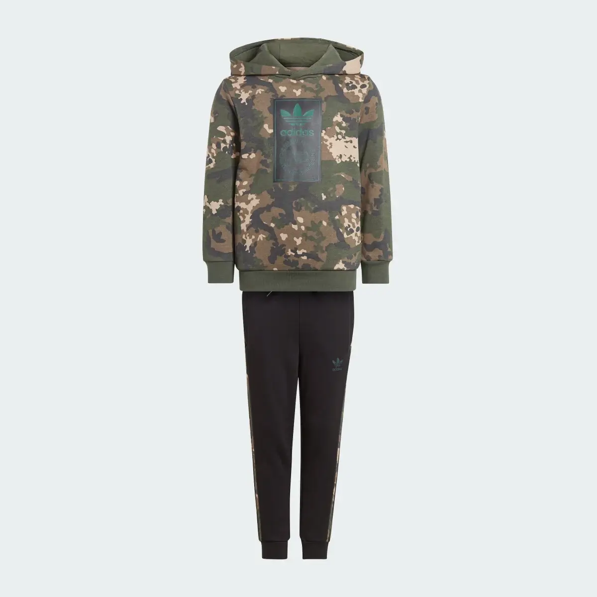 Adidas Camo Hoodie Set. 1