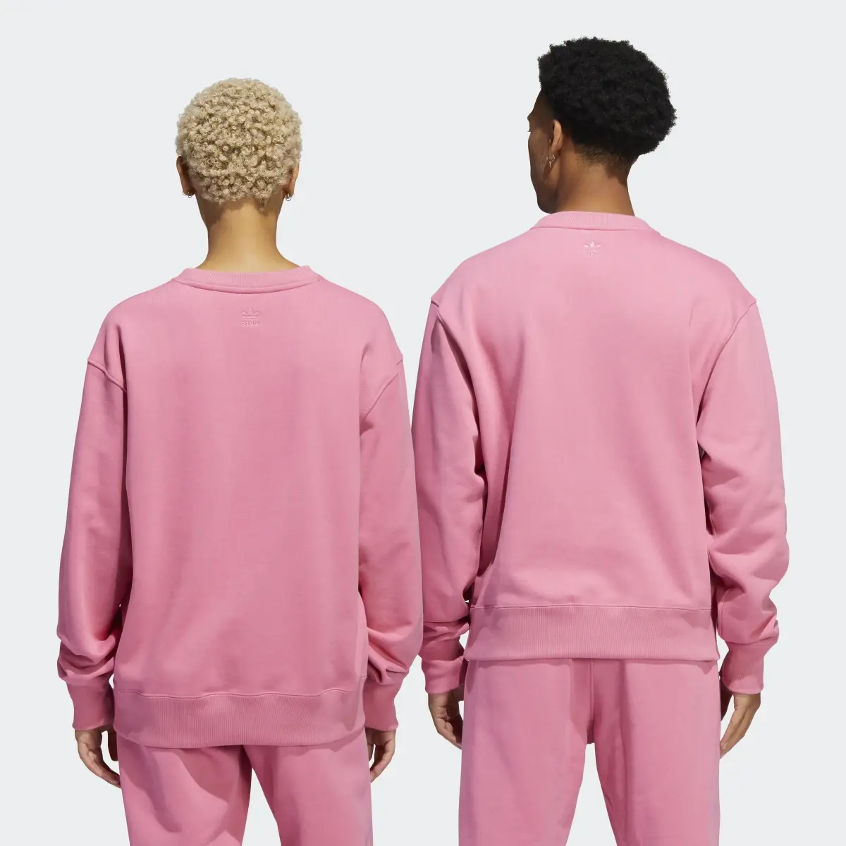 Adidas Pharrell Williams Basics Crew Sweatshirt (Gender Neutral). 2