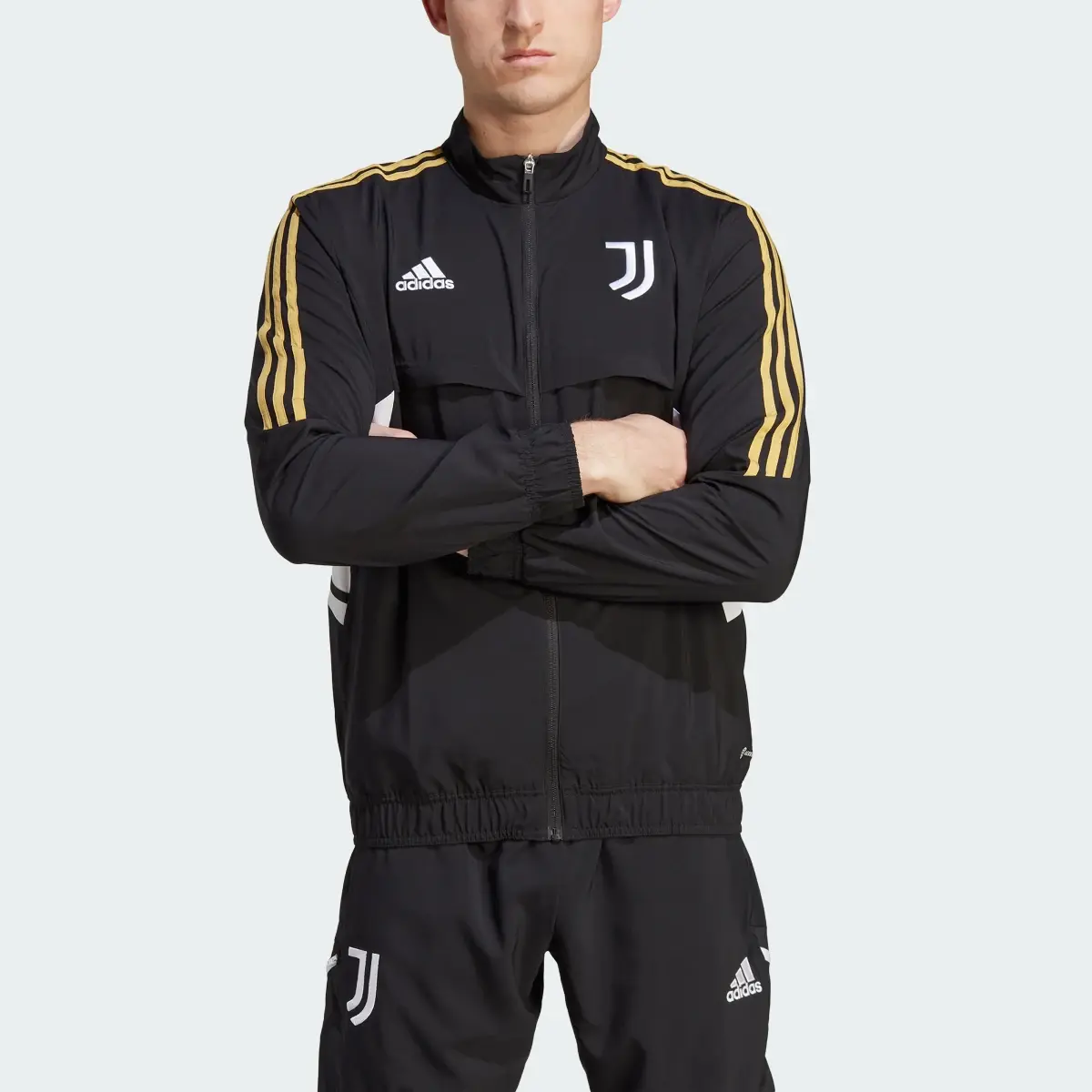 Adidas Juventus Turin Condivo 22 Präsentationsjacke. 1