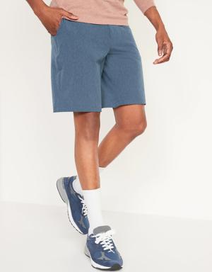 Old Navy StretchTech Go-Dry Cool Chino Shorts -- 9-inch inseam blue