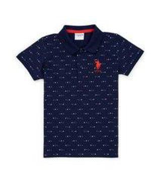 Erkek Çocuk Lacivert Polo Yaka T-Shirt