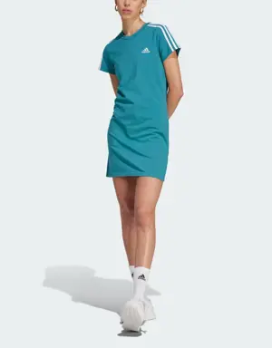 Adidas Vestido Playera Essentials 3 Franjas