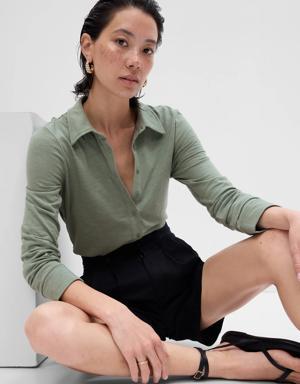 Gap Knit Shirt green