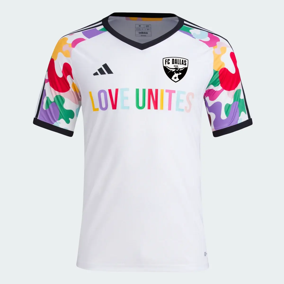 Adidas FC Dallas Pride Pre-Match Jersey. 1