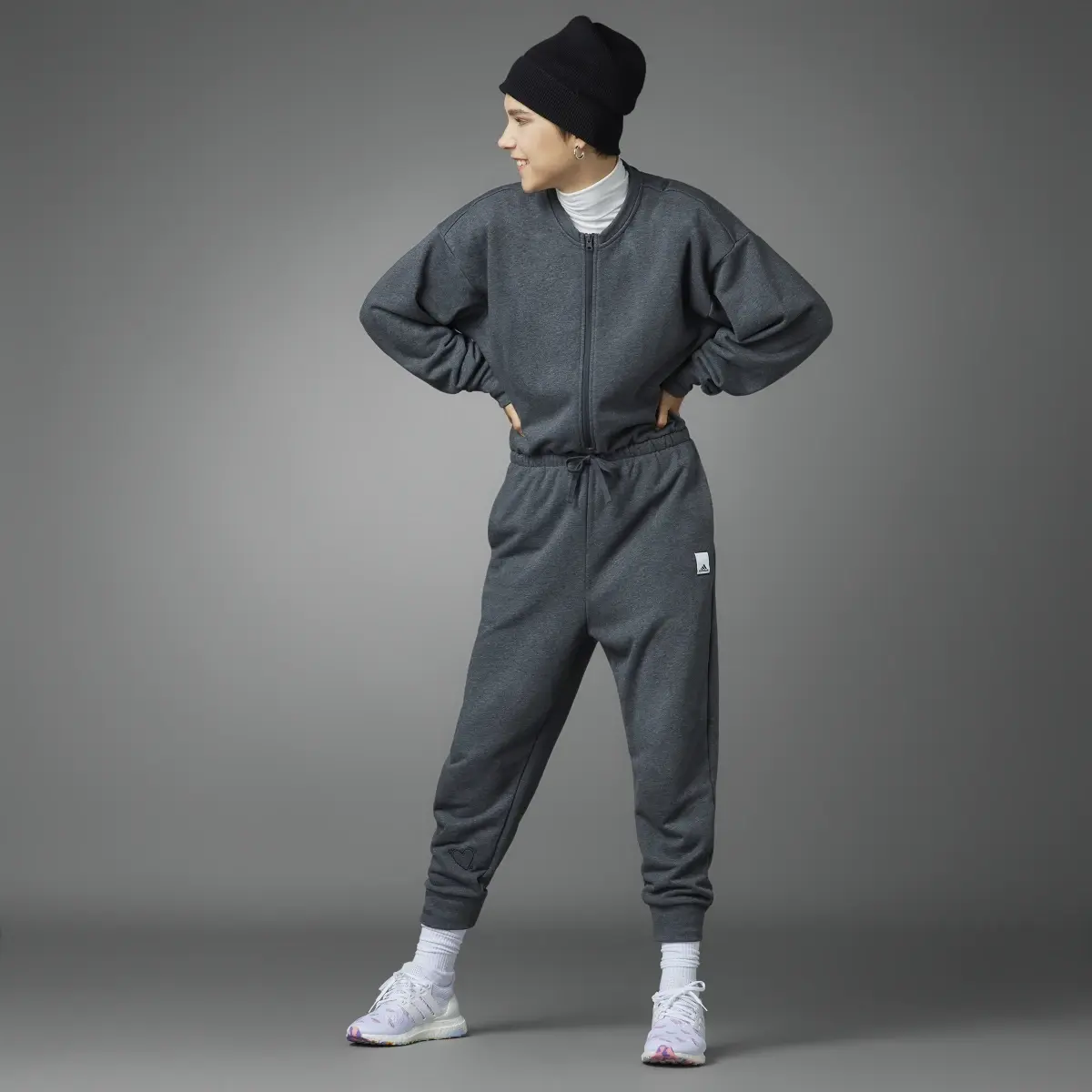 Adidas Valentine's Day Jumpsuit. 1