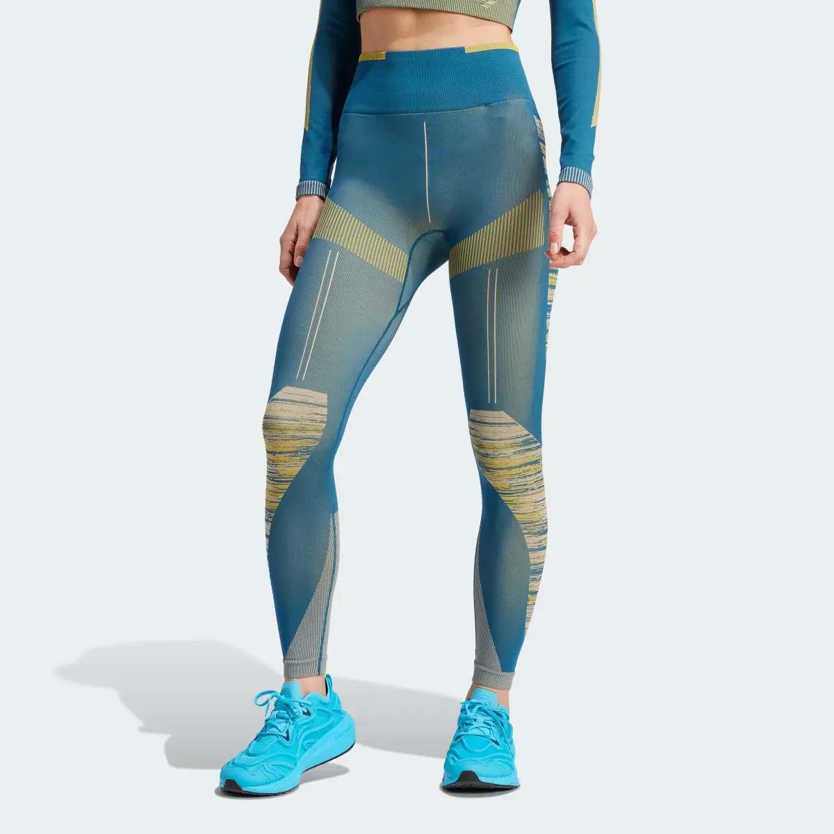 Adidas by Stella McCartney TrueStrength Seamless Yoga Taytı. 1