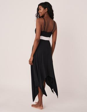 Thin Straps Asymmetric Dress