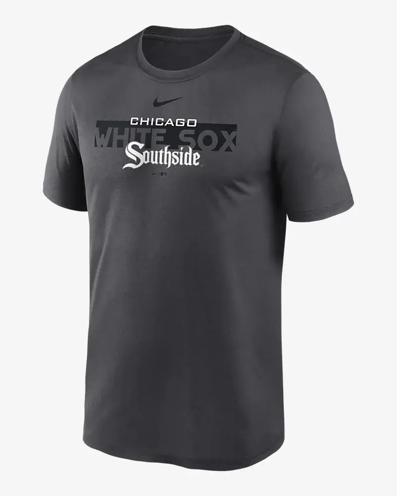 Black Nike MLB Chicago White Sox City Connect Legend T-Shirt