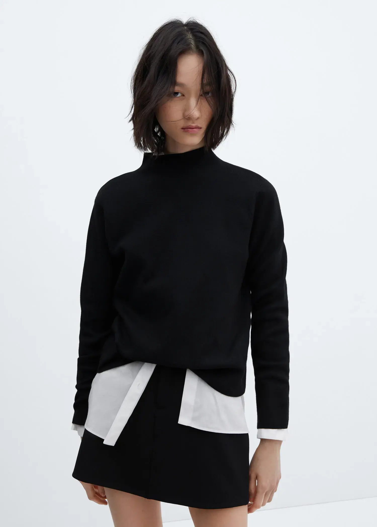 Mango Pull-over col montant. 1