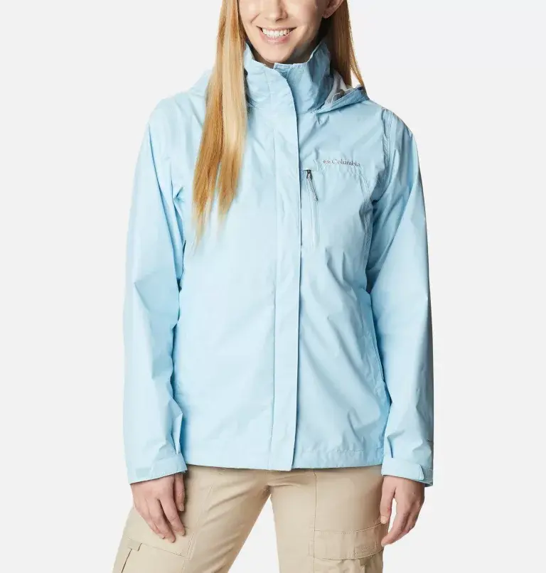 Columbia Women's Pouration™ Rain Jacket. 2