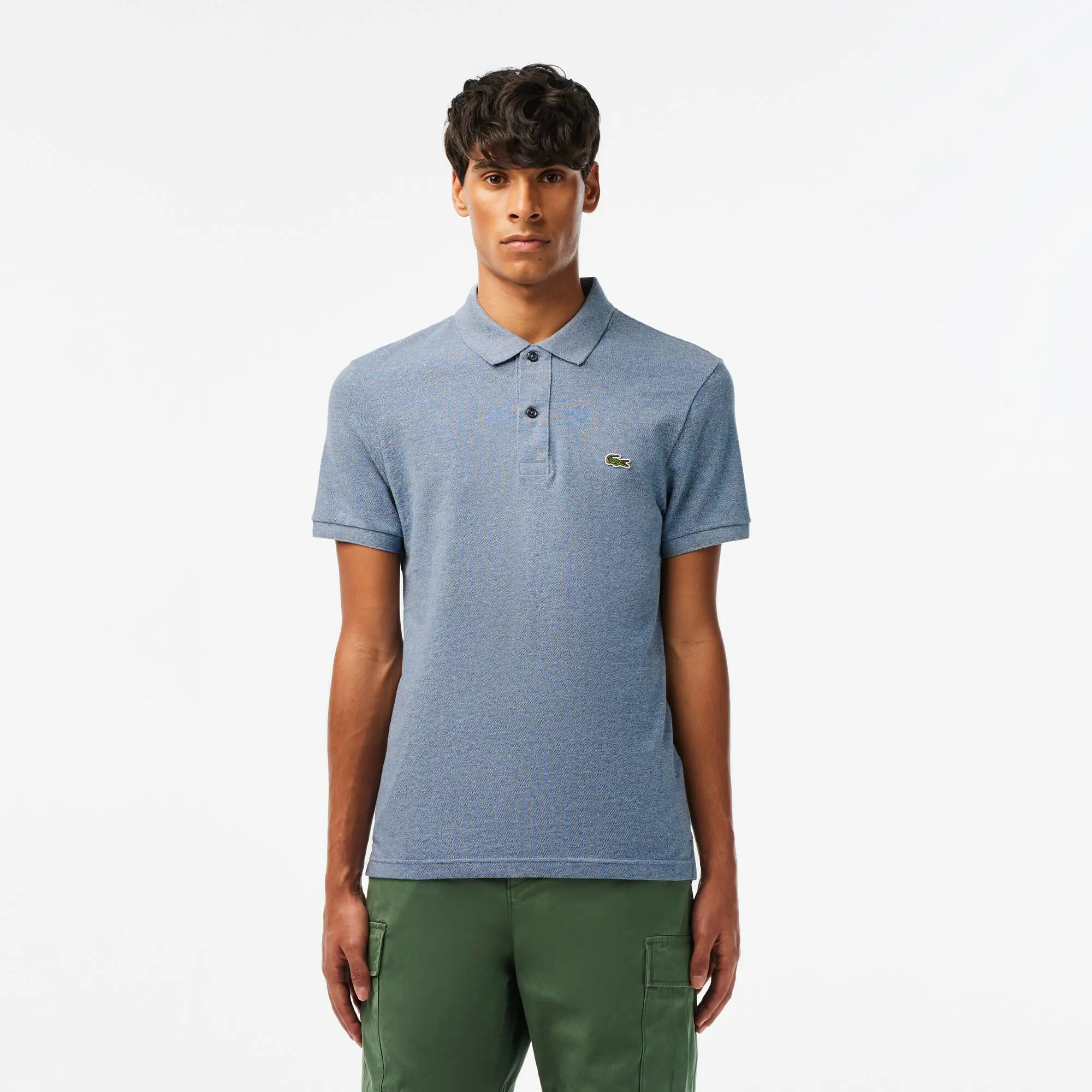 Lacoste Original L.12.12 Slim Fit Petit Piqué Cotton Polo Shirt. 1