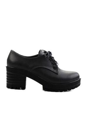 Siyah Kadın Oxford Ayakkabı K01688010609