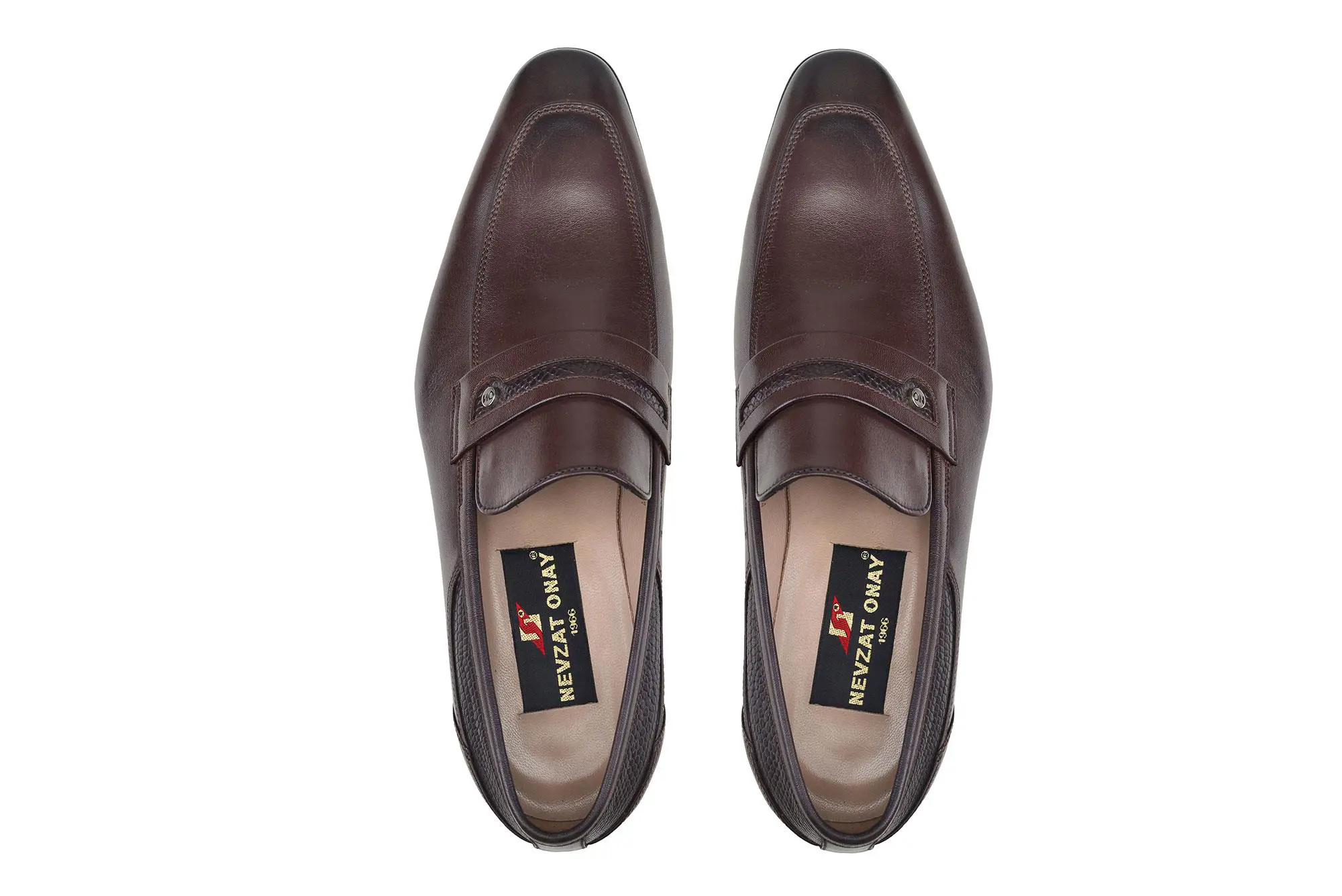 Nevzat Onay Kahverengi Klasik Loafer Kışlık Erkek Ayakkabı -68852-. 3
