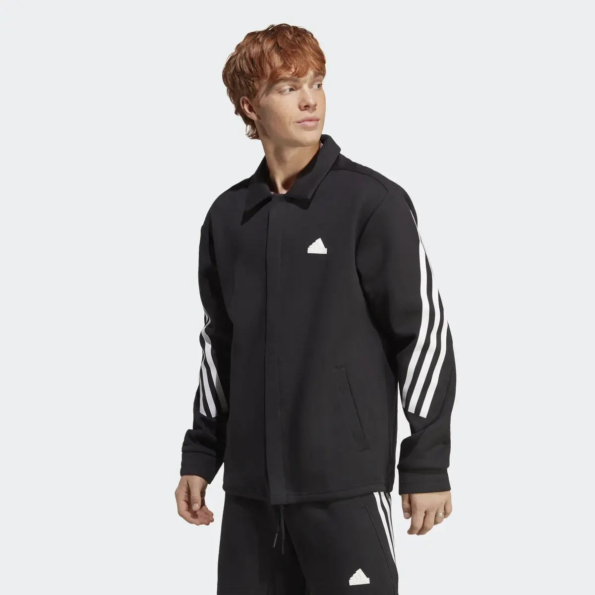 Adidas Future Icons 3-Stripes Coaches Jacket. 2