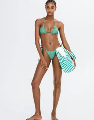 Fiyonklu Brazilian modeli bikini altı