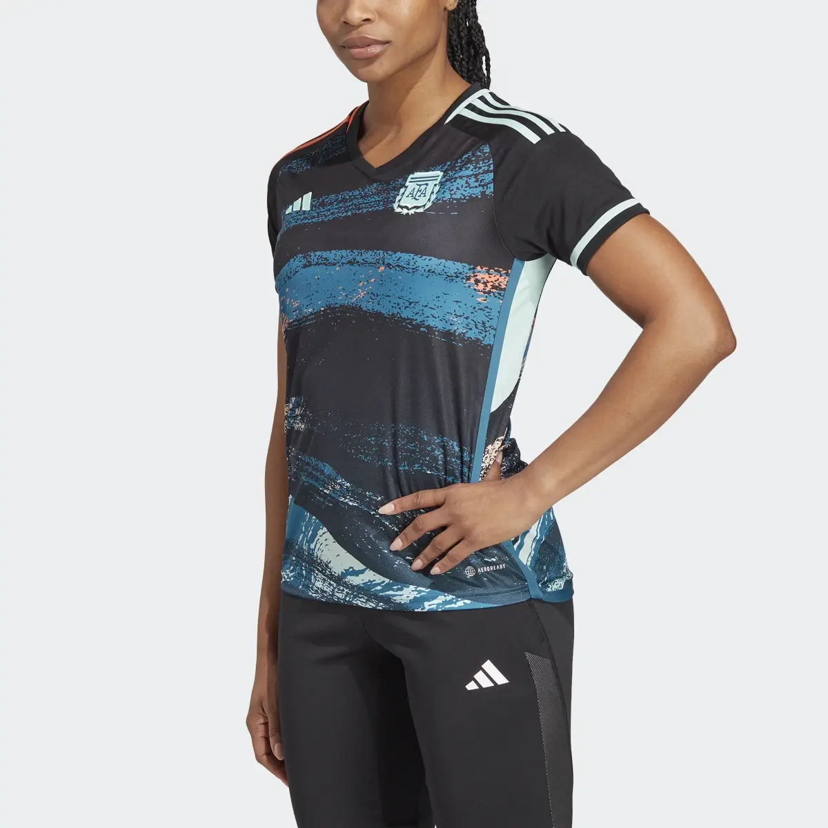 Adidas Argentina Women's Team 23 Away Jersey. 1