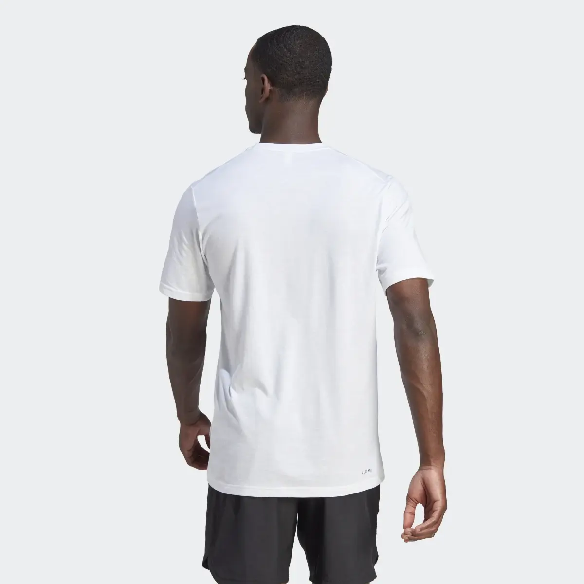 Adidas T-shirt da allenamento Train Essentials Feelready Logo. 3
