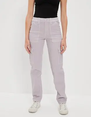 American Eagle Stretch Cargo Straight Pant. 1
