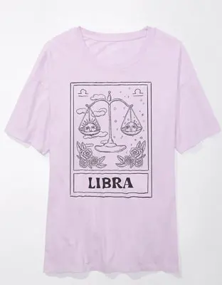 American Eagle Oversized Libra Tee. 1