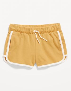 Old Navy French Terry Dolphin-Hem Cheer Shorts for Girls yellow