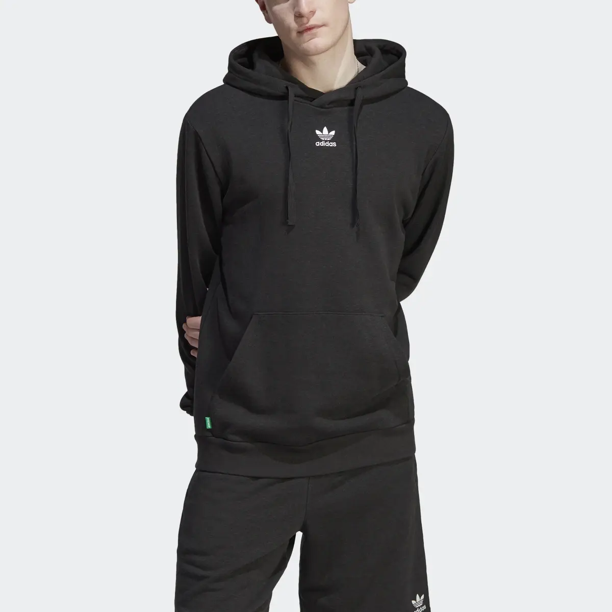 Adidas Sweat-shirt à capuche Essentials+ Made With Hemp. 1