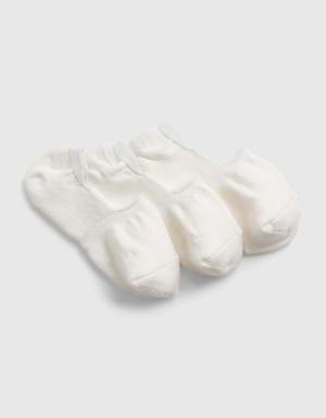 No-Show Socks (3-Pack) white