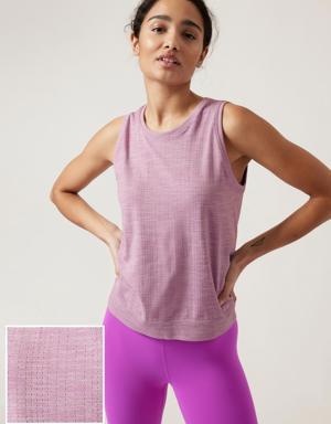 In Motion Seamless Heather Tank purple