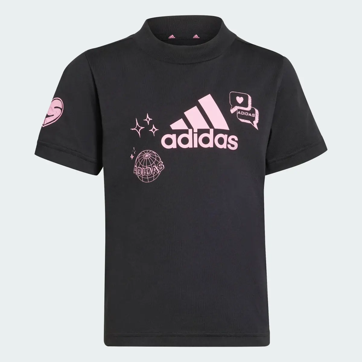 Adidas Playera Brand Love Estampada para Niños. 1