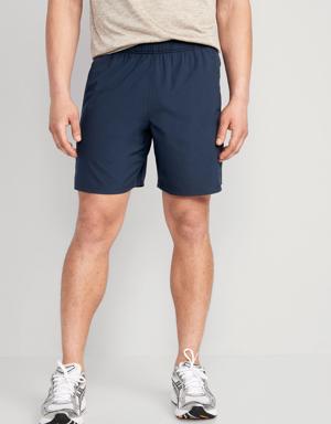 Old Navy Essential Woven Workout Shorts -- 7-inch inseam blue