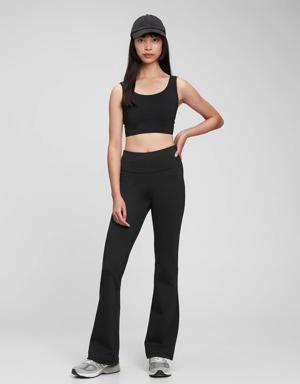 Fit Sky High Rise Power Flare Leggings black