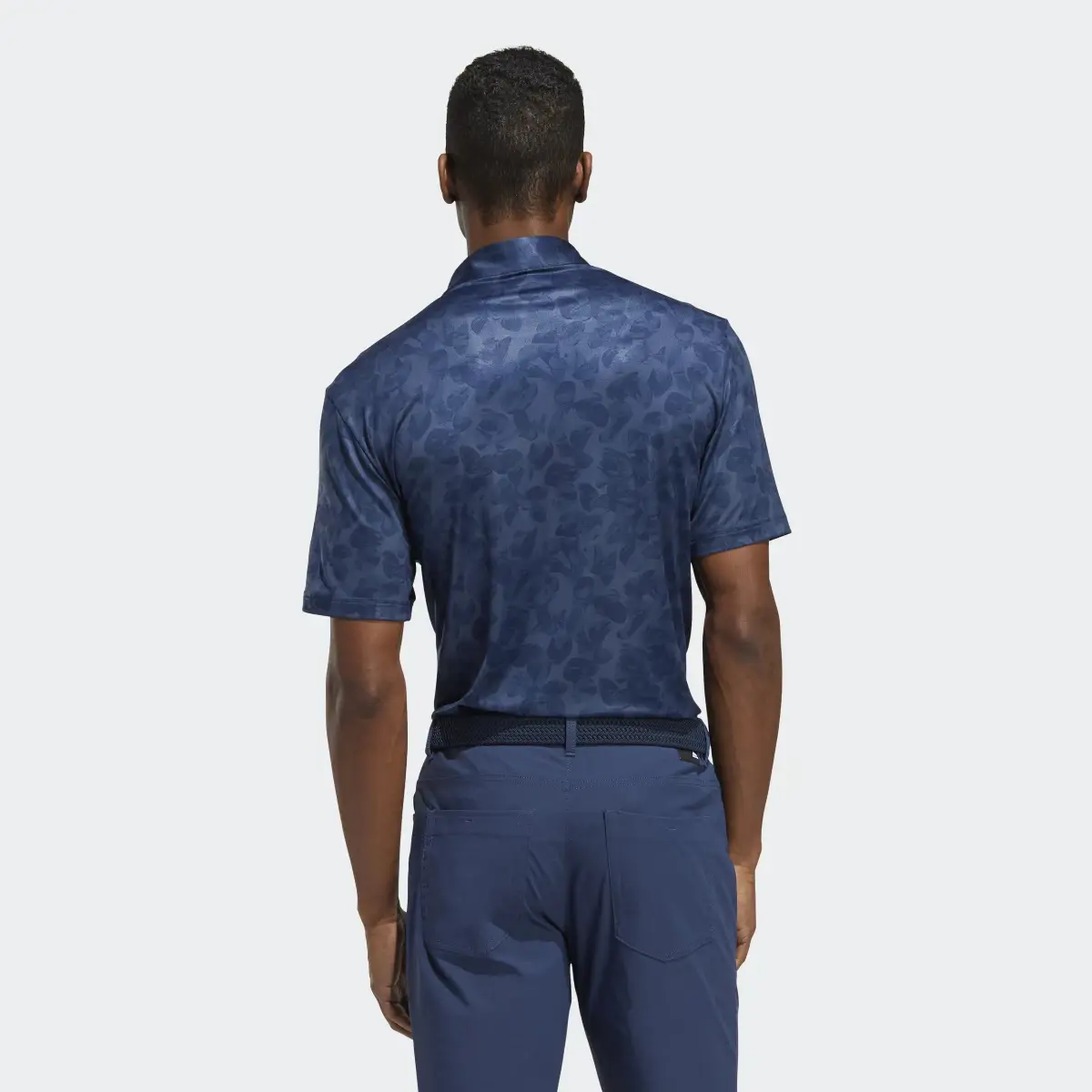 Adidas Prisma-Print Golf Polo Shirt. 3