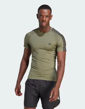 Techfit 3-Stripes Training Tee